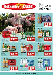 Aktueller Getränke Oase Prospekt mit Bier, "Aktuelle Angebote", Seite 1