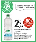 Vinaigre ménager - Biovie en promo chez E.Leclerc Vinaigre ménager - Biovie dans le catalogue E.Leclerc