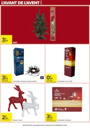 Prix et réduction Guirlande Led dans le prospectus Carrefour en cours Offre Guirlande Led dans le catalogue Carrefour du moment à la page 68
