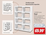 Regal Modell 'Liverpool' im Angebot bei Lidl in Heidenheim Regal Modell 'Liverpool' Angebote von LIVARNO home bei Lidl Heidenheim für 69,99 €