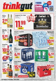 Trinkgut Prospekt für Hürth mit 6 Seiten Trinkgut Prospekt für Hürth: "Aktuelle Angebote", 6 Seiten, 14.07.2025 - 19.07.2025