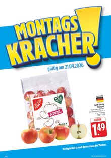 Äpfel im E center Prospekt "Wir lieben Lebensmittel!" mit 40 Seiten (Würzburg)