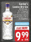 Aktuelle Gin Angebote bei E center in Moers Aktuelles London Dry Gin Angebot bei E center in Moers ab 9,99 €