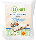 Promo FETA GRECQUE AOP AU LAIT PASTEURISE DE BREBIS ET DE CHEVRE U BIO à 2,36 € dans le catalogue U Express à Saint-Jean-de-la-Croix