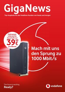 Vodafone, GIGANEWS für Berlin
