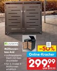Mülltonnenbox Arel im Netto Marken-Discount Prospekt Mülltonnenbox Arel von JUSKYS im aktuellen Netto Marken-Discount Prospekt für 299,99 €