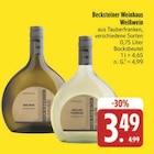 E center - Bacchus Weißwein Angebot im Prospekt Bacchus Weißwein bei E center im Prospekt "" für 3,49 €