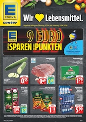 Mineralwasser im E center Prospekt in Fürth Aktueller E center Prospekt mit Mineralwasser, "Wir lieben Lebensmittel!", Seite 1