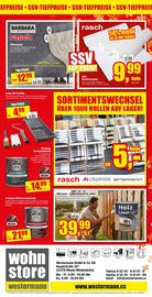 Aktueller wohnstore Westermann Prospekt mit Holz, "SSV RÄUMUNG", Seite 10