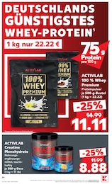 Kaufland Whey Protein im Prospekt 
