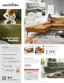 Sofa im Polstermöbel Fischer Prospekt "couchliebe" mit 10 Seiten (Heilbronn)