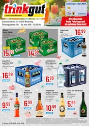 Aktueller Trinkgut Prospekt mit Bier, "Aktuelle Angebote", Seite 1