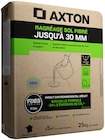 Ragréage sol poudre - AXTON dans le catalogue Weldom