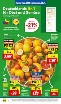 Zitronen im Lidl Prospekt "LIDL LOHNT SICH" mit 29 Seiten (Leipzig)