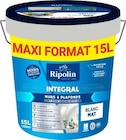 Peinture 2 en 1 mur et plafond INTEGRAL sous couche intégrée blanc mat 15L - Brico Dépôt à Dijon Peinture 2 en 1 mur et plafond INTEGRAL sous couche intégrée blanc mat 15L en promo chez Brico Dépôt Dijon à 64,90 €