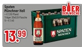 Münchner Hell im Trinkgut Prospekt Münchner Hell von Spaten im aktuellen Trinkgut Prospekt für 13,99 €