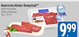 Bayerisches Rinder-Rumpsteak von  im aktuellen E xpress Prospekt für 9,99 €