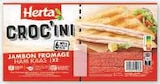 Promo Croc'ini jambon fromage à 1,51 € dans le catalogue Super U à Biviers