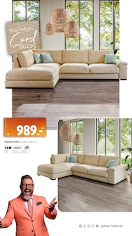 Couch im Polstermöbel Fischer Prospekt "PERSONAL-KAUFTAGE" mit 32 Seiten (Nürnberg)