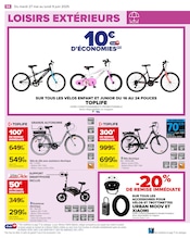 Vélo Angebote im Prospekt "LE MOIS À VOS MARQUES, PRÊTS, PRÊTS, PARTEZ !" von Carrefour Vélo Angebote im Prospekt "LE MOIS À VOS MARQUES, PRÊTS, PRÊTS, PARTEZ !" von Carrefour auf Seite 96