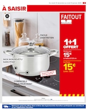 Promos Faitout dans le catalogue "Carrefour" de Carrefour à la page 5