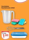 Haushaltswaren-Artikel im Angebot bei GLOBUS in Rostock Haushaltswaren-Artikel Angebote bei GLOBUS Rostock für 1,00 €