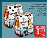 Bier im Angebot bei Marktkauf in Hof Bier Angebote von Krombacher bei Marktkauf Hof für 3,99 €