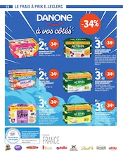 Promo Danone dans le catalogue E.Leclerc du moment à la page 16