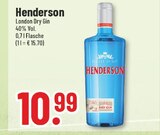 London Dry Gin im Angebot bei Trinkgut in Hückelhoven London Dry Gin Angebote von Henderson bei Trinkgut Hückelhoven für 10,99 €