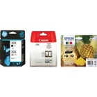SUR TOUTES LES CARTOUCHES D'IMPRIMANTES - CANON, EPSON ET HP en promo chez Carrefour SUR TOUTES LES CARTOUCHES D'IMPRIMANTES - CANON, EPSON ET HP dans le catalogue Carrefour