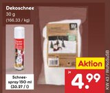 Dekoschnee im Angebot bei Netto Marken-Discount in Fellbach Dekoschnee Angebote bei Netto Marken-Discount Fellbach für 4,99 €