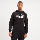 Sweat hoodie molleton à capuche Puma noir homme en promo chez La Halle Sweat hoodie molleton à capuche Puma noir homme dans le catalogue La Halle