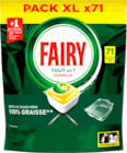 CAPSULES LAVE VAISSELLE TOUT EN 1 FAIRY - FAIRY - Auchan Hypermarché à Savigny-sur-Orge CAPSULES LAVE VAISSELLE TOUT EN 1 FAIRY - FAIRY en promo chez Auchan Hypermarché Savigny-sur-Orge à 9,35 €