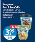 Langnese im V-Markt Prospekt Ben & Jerry's Eis von Langnese im aktuellen V-Markt Prospekt für 3,99 €