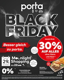 porta Möbel Prospekt für Teltow: "BLACK SALE", 1 Seite, 29.11.2024 - 30.11.2024