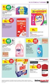 Promos Couches dans le catalogue "-60% DE REMISE IMMÉDIATE SUR LE 2ÈME" de Intermarché Super Couches en promo dans le catalogue Intermarché Super à la page 37