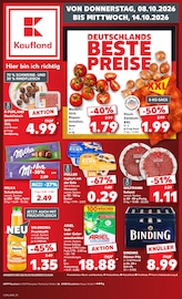 Kaufland Supermarkt Prospekt der aktuellen Woche mit 70 Seiten, gültig von 08.10.2026 bis 14.10.2026, in Nauheim und Umgebung Aktueller Kaufland Supermarkt Prospekt in Nauheim und Umgebung, "Hier bin ich richtig" mit 70 Seiten, 08.10.2026 - 14.10.2026