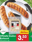 Aktuelles Offizielle Stadion Bratwurst Angebot bei Netto Marken-Discount in Rostock ab 3,33 €