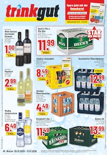 Wodka im Trinkgut Prospekt "Aktuelle Angebote" mit 10 Seiten (Düsseldorf)