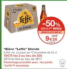 Promo Bière blonde à 9,38 € dans le catalogue Monoprix ""