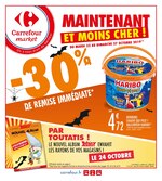 Catalogue Carrefour Market "Maintenant et moins cher !", 40 pages, à Jouy la Fontaine, 22/10/2019 - 27/10/2019 Prospectus Carrefour Market "Maintenant et moins cher !", 40 pages, à Jouy la Fontaine, 22/10/2019 - 27/10/2019