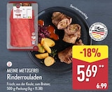 Rinderrouladen Angebote von MEINE METZGEREI bei ALDI Nord Gelsenkirchen für 5,69 €