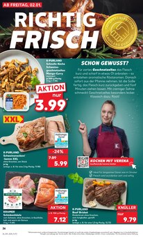 Rindfleisch im Kaufland Prospekt "KNÜLLER" mit 61 Seiten (Jena)