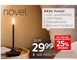 LED Tischleuchte im XXXLutz Möbelhäuser Prospekt LED-Akku-Tischleuchte von Novel im aktuellen XXXLutz Möbelhäuser Prospekt für 29,99 €