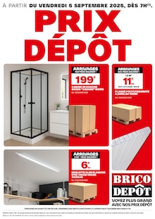 Prospectus Brico Dépôt en cours, "PRIX DÉPÔT", page 1 sur 1