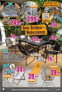 Hängematte im Hornbach Prospekt "Lass Deine Terrasse aufblühen." mit 32 Seiten (Nürnberg)
