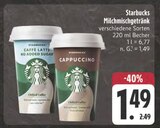 Caffè Latte No Added Sugar im Angebot bei EDEKA in Bayreuth Caffè Latte No Added Sugar Angebote von Starbucks bei EDEKA Bayreuth für 1,49 €