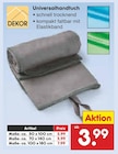 Aktuelles Universalhandtuch Angebot bei Netto Marken-Discount in Duisburg ab 3,99 €