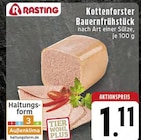 Kottenforster Bauernfrühstück bei E center im Spenge Prospekt für 1,11 €