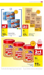 Prix et réduction Beurre De Cacahuètes dans le prospectus Carrefour Market en cours Offre Beurre De Cacahuètes dans le catalogue Carrefour Market du moment à la page 19